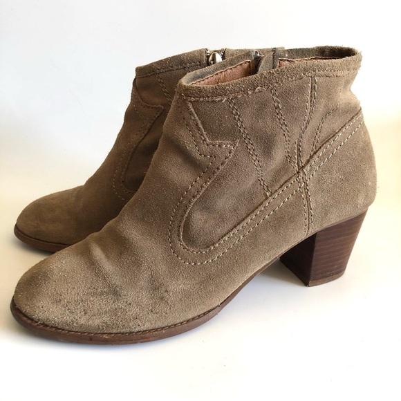 DV by Dolce Vita Suede Western Style Booties - Picture 1 of 16